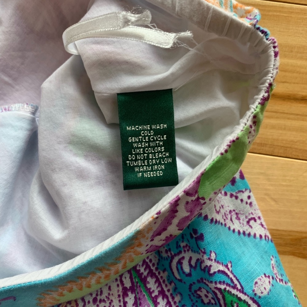 LAUREN Ralph Lauren linen SKIRT, SP, - Picture 4 of 8